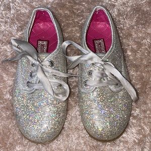 Silver Sparkle Dress Shoe